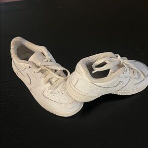 Nike Kids All-White Sneakers